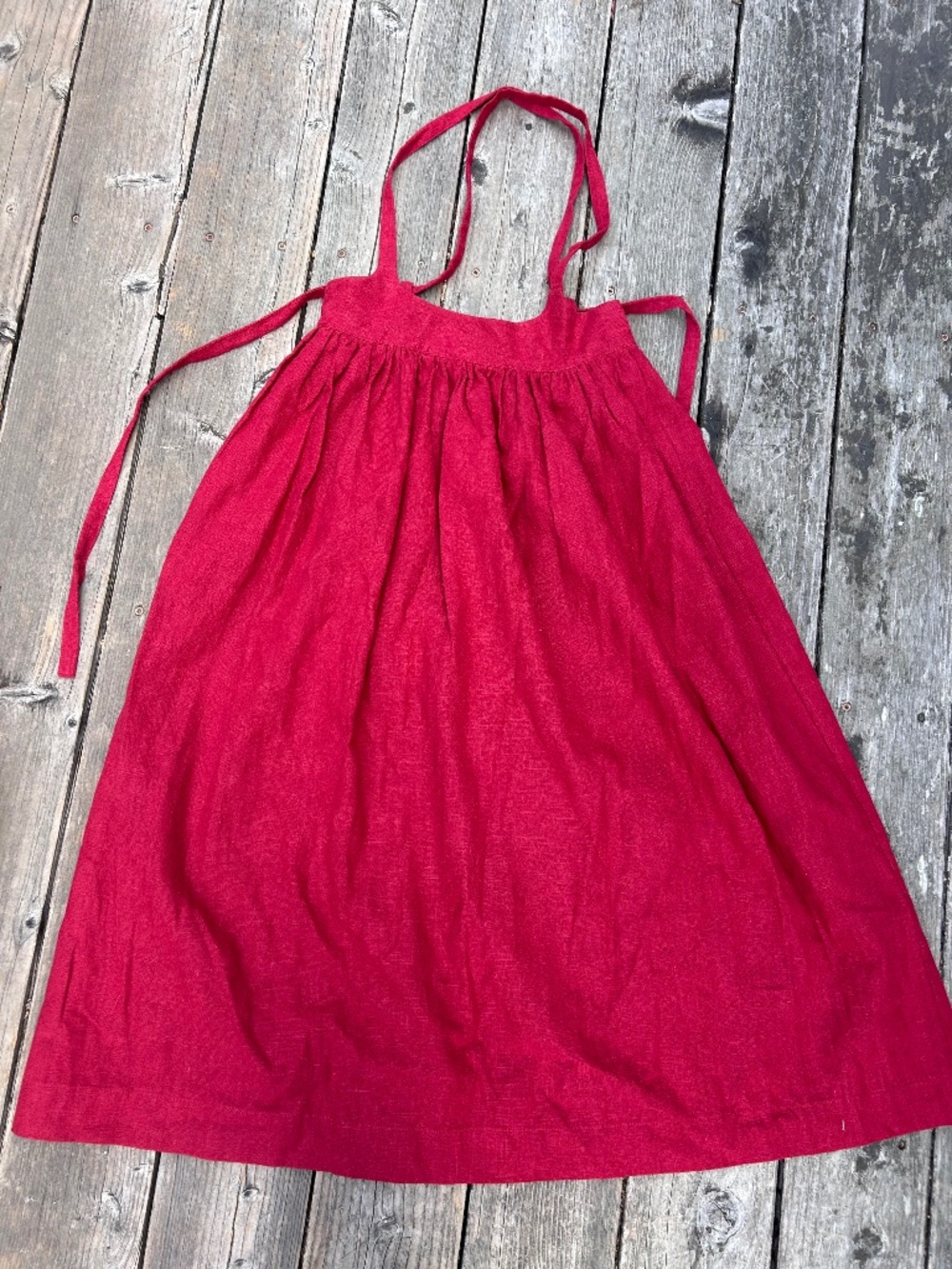 Ovate Ursula Linen Skirt Size Small